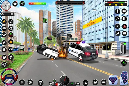美國警察遊戲汽車遊戲 3d