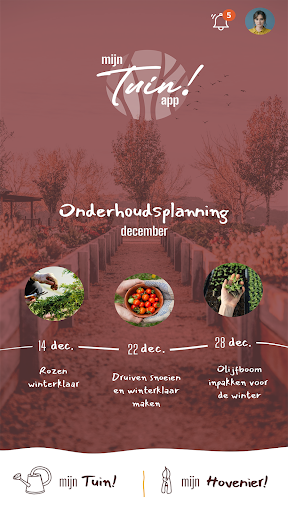 MijnTuinApp Screen 3