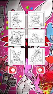 Five Nights Coloring Book