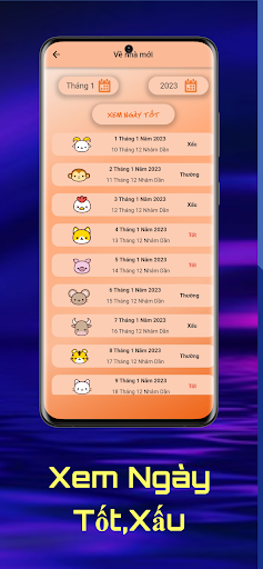 Lịch vạn niên - xem ngày tốt