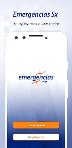 Android application Emergencias SX screenshort