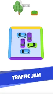 Colorful Car Jam