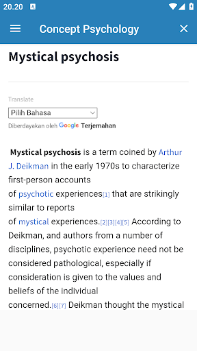 Concept Psychology Screen 3