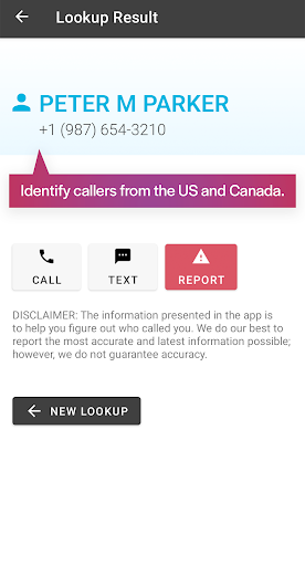 Reverse Phone Lookup — rLookup screenshot