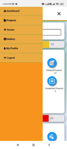 Project Management System Screen 3