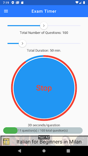 Exam Timer : Effortless, Easy Screen 3