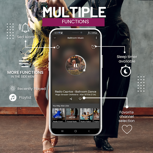 Screenshot of Ballroom Dance Music