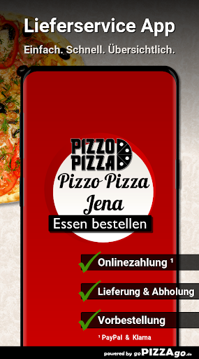 Android application Pizzo Pizza Jena screenshort