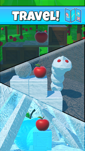 Android application Falling It - 3D Puzzles screenshort