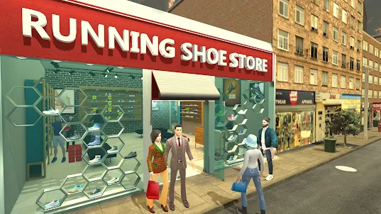 Schuhladen-Manager-Spiel