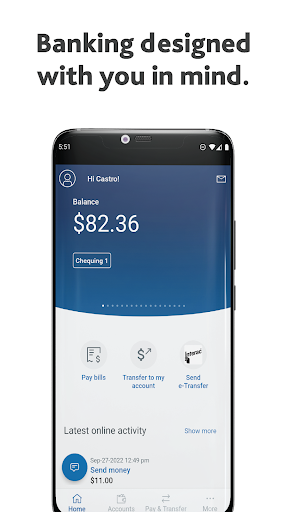 Android application Alterna Bank Mobile Banking screenshort