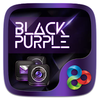 Black Purple GO Launcher Theme