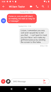 Text sale prank app