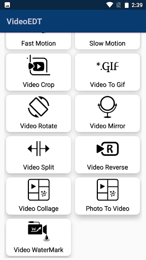 VideoEDT : Video Editor -Maker Screen 3