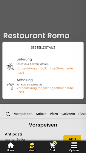 Restaurant Roma Mettlach Screen 3