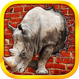 Raging Rhino Simulator icon