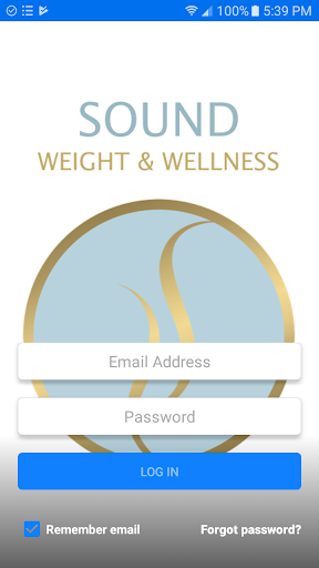 Android application Sound Weight & Wellness screenshort