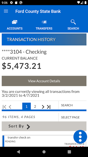 Ford County State Bank Screen 3