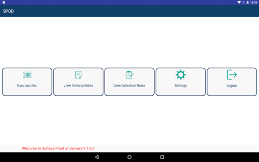 SURFACE PROOF OF DELIVERY Screen 3