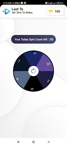 Android application Loot to screenshort