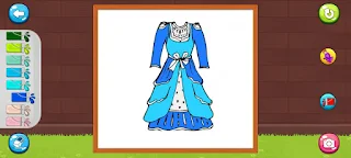 Coloring Book Dress - Screenshot 3