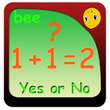 Bee yes no Math icon