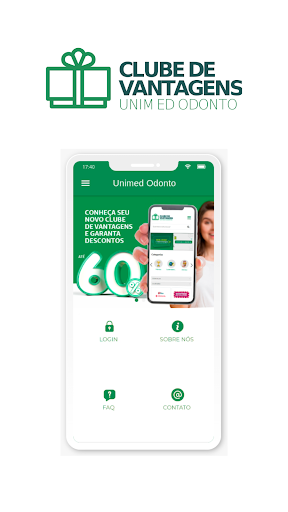 Android application Clube Unimed Odonto screenshort