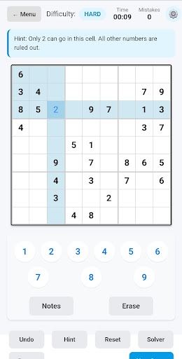 Sudoku Genius Smart Solver