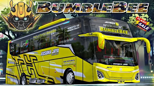 Bus Pecel Balap Bumblebee