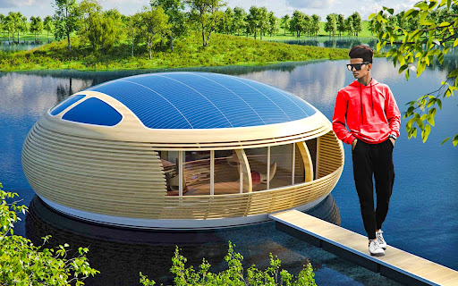 Floating house photo editor Screen 2