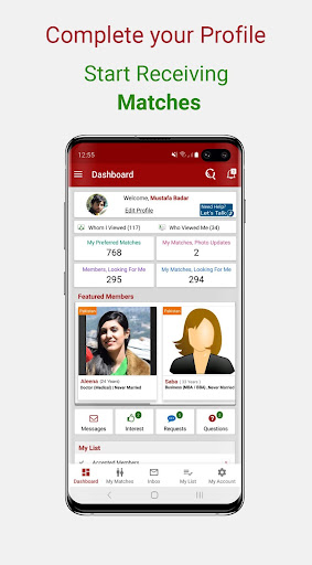 Android application MarryMax -Matrimonial App screenshort