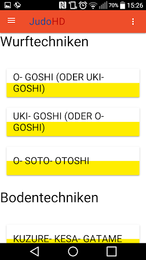 JudoHD Screen 3