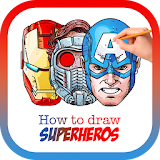 How To Draw SuperHeroes icon
