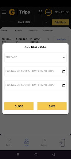 GroundHog UG FMS - Mobile Screen 3