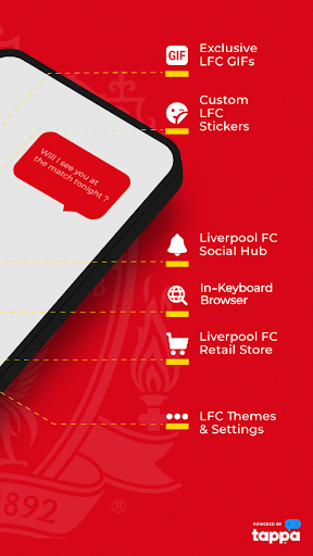 Liverpool FC Keyboard Screen 2