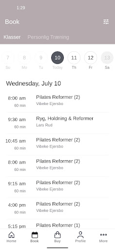 House of Pilates Screen 2