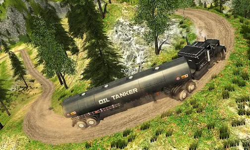 Uphill Offroad Army Oil Tanker