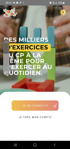Android application Révision primaire Koolskools screenshort