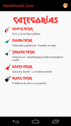 MetalHeadsQuiz - Screenshot 2