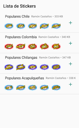 Stickers Frases de Latinos Screen 2