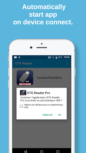 Android application OTG Reader screenshort