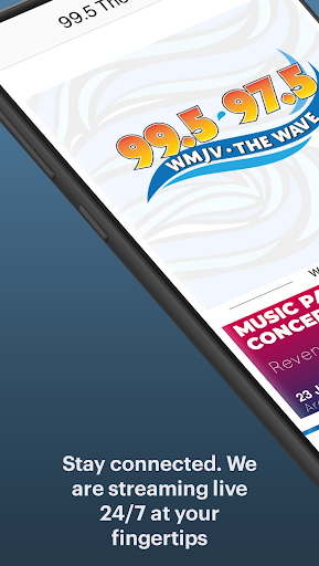 Android application 99.5 The Wave screenshort