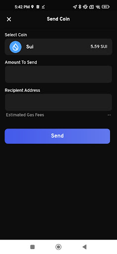 Blockbolt - Sui Wallet Screen 3