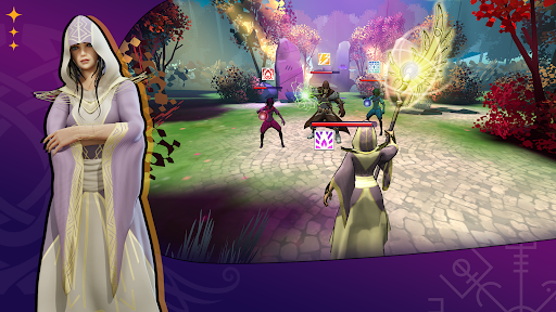 Screenshot of Merge of Spells: Tactics Arena