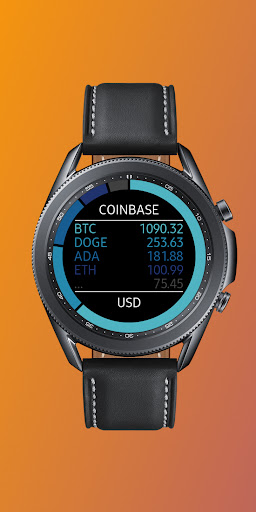 Android application CryptoWear Companion screenshort
