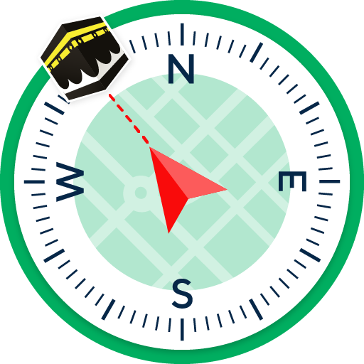 Qibla Compass: Qibla Direction 2.7.17 Icon