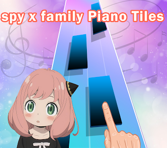 Spy X Family piano game Tiles
