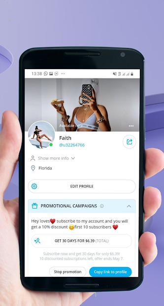 Captura de Pantalla 2 OnlyFans App for Android Tips android