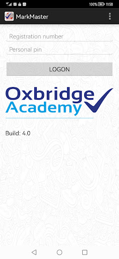 Android application Oxbridge Mark Master screenshort