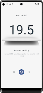 BMI Calculator Weight tracker